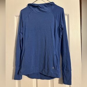 Gap fit jersey hoodie